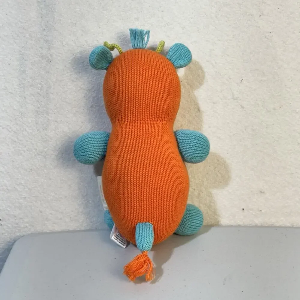 Joobles Jiffy The Giraffe Fair Trade Organic Cotton Stuffed Animal Plushie NWOT